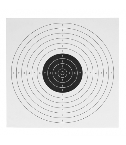 Tarcza strzelecka 50x50cm, zestaw 100szt. Trizand 19058