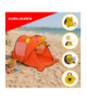 Namiot plażowy dla dzieci, niedźwiadek, 180x95x82cm, samorozkładany Kruzzel 19074