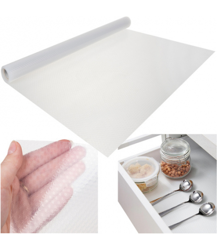 Mata antypoślizgowa do szuflady 300x50cm, przeźroczysta Ruhhy 18958