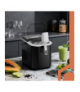 Kostkarka do lodu Ruhhy 1.2L, 12kg/24h, szybka produkcja lodu, czarna Ruhhy 19055