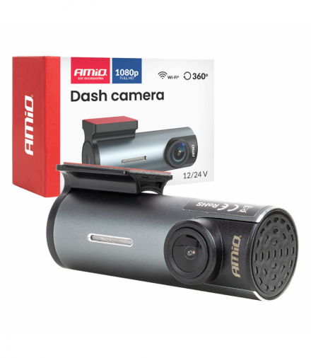 Wideorejestrator samochodowy 1K WLAN 128 GB WIFI Full HD AMiO 04798