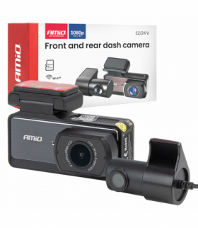 Wideorejestrator samochodowy 1K WLAN 256 GB WIFI Full HD AMiO 04799