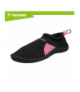 Buty do wody czarne + róż, do sportów wodnych, na plaże kamieniste, jeżowce, antypoślizgowe, szybkoschnące, rozmiar 36, podeszwa 5mm, Trizand 19089