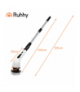 Szczotka elektryczna USB, do łazienki, mop obrotowy, 9 końcówek, Ruhhy 27015 19090