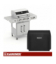 Grill gazowy 3+1 13.5kW Varen 4.0 stal nierdzewna ruszt żeliwny LED pokrowiec Kaminer 19100