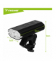 Lampka rowerowa LED 1300lm, USB-C, zestaw przednia + tylna, mocna, latarka 5200mAh, Trizand 19107