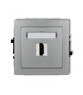 DECO Mechanizm gniazda pojedynczego HDMI Karlik 7DHDMI-1