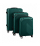 Zestaw walizek 3w1, zestaw walizek podróżnych, duża, średnia, mała, na kółkach, walizki na bagaż - zielone, Trizand 27672 19114
