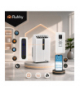 Klimatyzator przenośny z WiFi, 4w1, pobór mocy 1300W, 12000BTU/3500W, chłodzenie, ogrzewania z pompą ciepła, wentylacja i osuszanie, 35L/24h, 30m2, klasa A, Ruhhy 19115