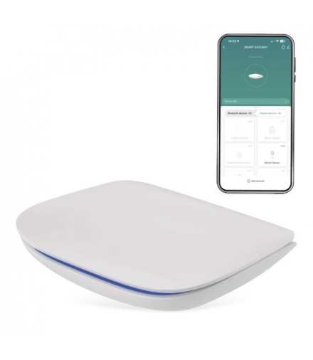 GoSmart wielofunkcyjna bramka Tuya IP-2000Z Wi-Fi, Zigbee 3.0, BLE, SigMesh, Bluetooth, EMOS H5002