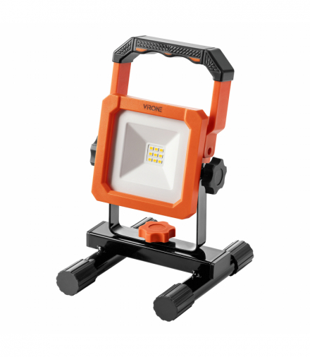 Naświetlacz przenośny z akumulatorem, NOVA LED 9W, 700lm, USB-C, IP54, 4000K, 1800mAh Orno FLP-6