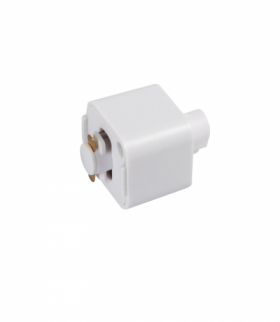 Adapter do systemu szynoprzewodowego 1-fazowego TEAR 1F PADAPTOR-W biały Kanlux 45913