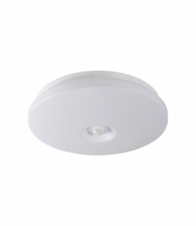 Plafoniera z czujnikiem ruchu LED FOGLER E 12W NW neutralna 4000K, 1000lm biały Kanlux 18122