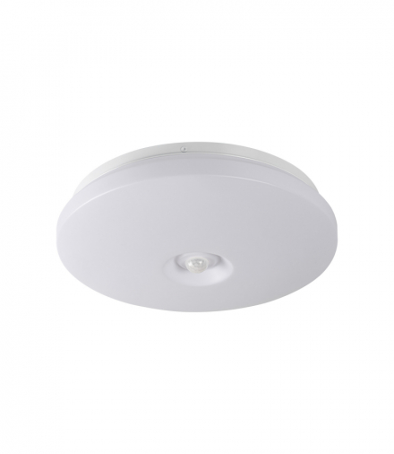 Plafoniera z czujnikiem ruchu LED FOGLER E 12W NW neutralna 4000K, 1000lm biały Kanlux 18122