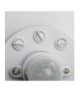 Plafoniera z czujnikiem ruchu LED FOGLER E 12W NW neutralna 4000K, 1000lm biały Kanlux 18122
