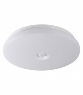 Plafoniera z czujnikiem ruchu LED FOGLER E 24W NW neutralna 4000K, 1800K, biały Kanlux 18124