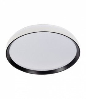 Plafoniera ściemnialna LED LIXAN XL CCTDIM W/B, 3 barwy światła, IP20, biały / czarny Kanlux 46283