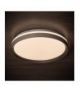 Plafoniera ściemnialna LED LIXAN XL CCTDIM W/B, 3 barwy światła, IP20, biały / czarny Kanlux 46283