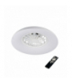 Plafoniera, lampa z wentylatorem LED PLAVE PAN48 CCT+RGB W, lampowentylator, biały Kanlux 46370
