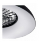 Plafoniera, lampa z wentylatorem LED PLAVE PAN60 CCT+RGB B, lampowentylator, czarny Kanlux 46371