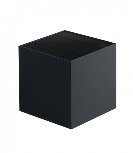 Oprawa solarna LED REKA SOLAR15 6W-L-GR, 15x15x15cm, grafitowy Kanlux 28997
