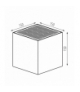 Oprawa solarna LED REKA SOLAR15 6W-L-GR, 15x15x15cm, grafitowy Kanlux 28997
