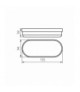 Oprawa kanałowa TOLU C LED 12W-NW-B, neutralna 4000K, 1050lm, IP54, czarny Kanlux 31493