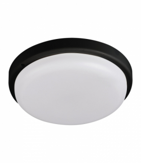 Oprawa kanałowa TOLU O LED 18W-NW-B, neutralna 4000K, 1620lm, IP54, czarny Kanlux 31494