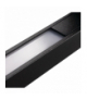 Oprawa elewacyjna YALTE D 12 12W CCT-B, 122.7cm, czarny Kanlux 45873
