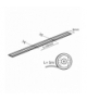 Taśma LED LCOB 24VDC, 10.5W/m, 190lm/m, IP65, R czerwony, 5m, Kanlux 39782