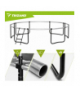 Trampolina ogrodowa duża z siatką i drabinką 366cm, 150kg, dla dzieci, Premium HQ Trizand 19118
