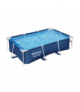 Basen ogrodowy, stelażowy, rodzinny 259x170x61cm, mocny, PVC, Bestway 56403 19124
