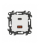 Ładowarka USB podwójna, IP20, biały, 30W Simon 24 NEC2CAQ.01/11