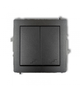 DECO Mechanizm łącznika podwójnego schodowego Karlik 11DWP-33