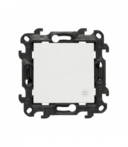 Łącznik krzyżowy z podświetleniem LED, biały Simon 24 NW7L.01/11