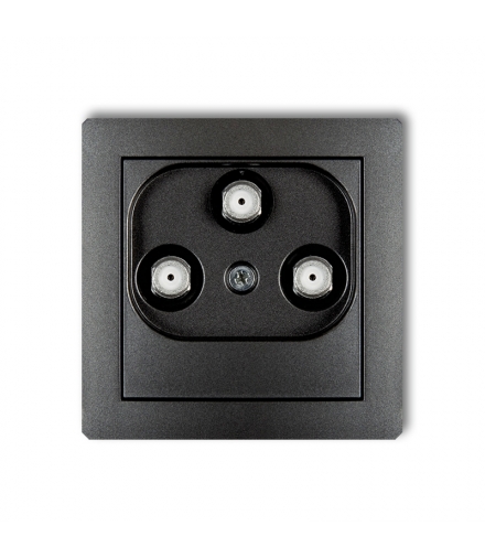 DECO Mechanizm gniazda multimedialnego 3F DATA (UPC) Karlik 11DGMU