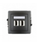 DECO Mechanizm gniazda podwójnego HDMI Karlik 11DHDMI-2