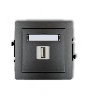 DECO Mechanizm ładowarki USB pojedynczej, 5V, 1A Karlik 11DCUSB-1