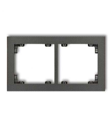 DECO Ramka uniwersalna podwójna z tworzywa Karlik 11DR-2