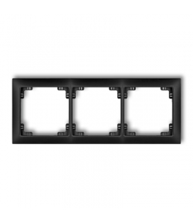 DECO Ramka uniwersalna potrójna z tworzywa DECO Soft Karlik 12DRSO-3