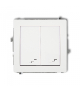 DECO Mechanizm łącznika podwójnego schodowego Karlik 25DWP-33