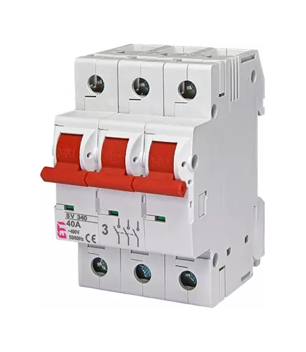 SV 340 ROZŁĄCZNIK IZOLACYJNY 40A 3P 3Z 3M 400V AC EVE