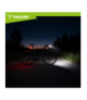 Zestaw lampka rowerowa USB LED przód 1000lm + tylna lampa rowerowa, 5 trybów pracy, akumulator 4800mAh, funkcja power bank, Trizand 19141