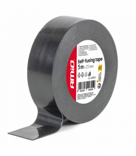 Taśma samowulkanizująca 5m x 25mm x 0.5mm, czarna AMiO 04855
