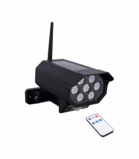 Lampa solarna LED z czujnikiem ruchu ANON LED PIR 2W BLACK CW czarny Struhm 05046