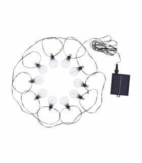 Lampa solarna LED GLASI LED 3W BLACK RGBY czarny Struhm 04926
