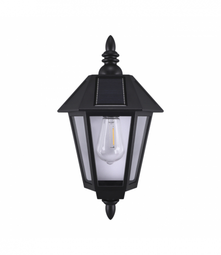 Lampa solarna LED LORD LED 0,1W BLACK WW czarny Struhm 05038