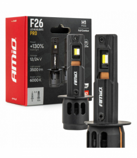 Żarówki samochodowe LED F26 PRO LumiTec LIMITED +130% DUO FULL CANBUS H1 12V 24V AMiO 04869