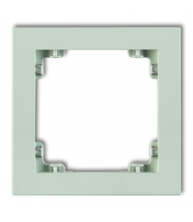 DECO Ramka uniwersalna pojedyncza z tworzywa DECO Pastel Matt Karlik 46DR-1