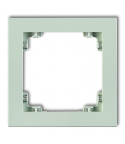 DECO Ramka uniwersalna pojedyncza z tworzywa DECO Pastel Matt Karlik 46DR-1